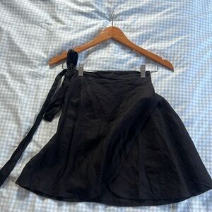 MONDAY SWIMWEAR - Linen Wrap Skirt